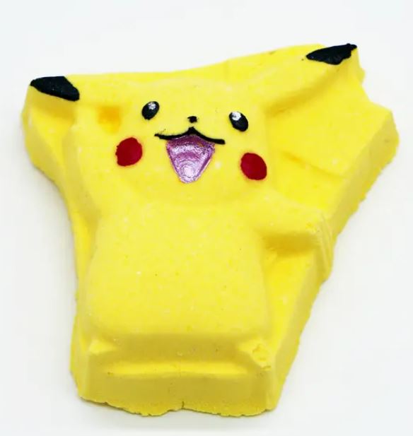 Chubby Yellow Rodent Bath Bomb: Fruity Pocket Monster Delight