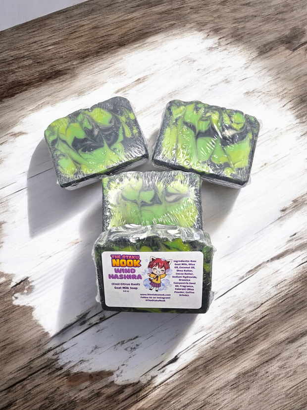 Demon Slayer Wind Hashira Inspired Goat Milk Soap