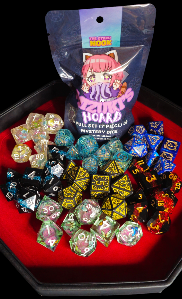 Mizuki's Hoard Acrylic/Resin/Liquid Core Dice Blind Bag