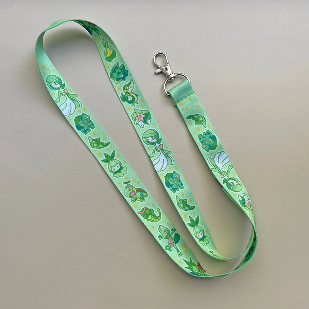 Green Pokemon Lanyard