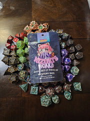 Mizuki's Hoard Matching Metal Dice Blind Bag - Unique Metal Dice sets for D&D