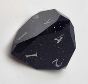 Mizuki's Hoard Moonveil Glass Polyhedral Dice Set