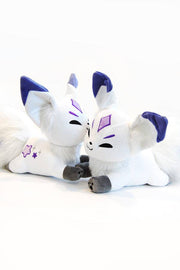 Floral Frolic Purple Moon Queenie Fox Plush