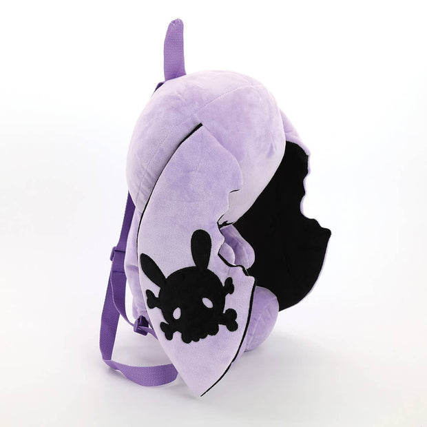 Purple Naughty Bunny Stuffed Backpack