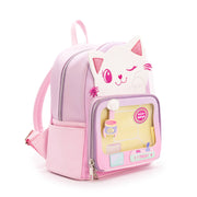 Pin Collection Backpack - Friendly Kitty