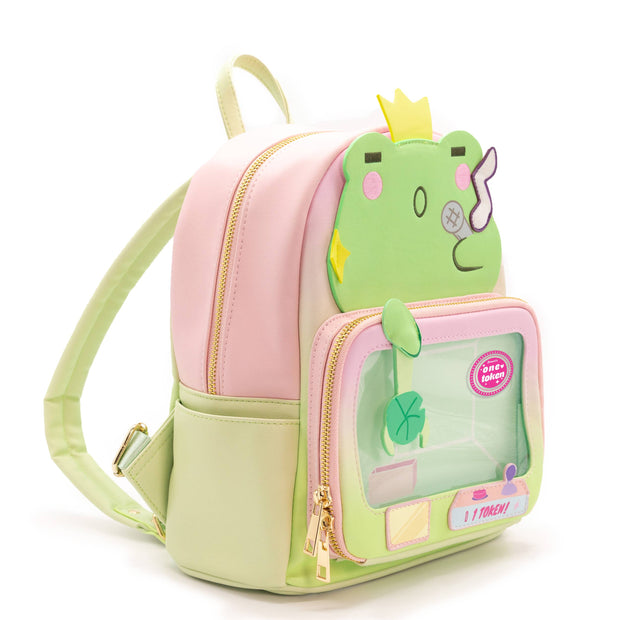 Claw Machine Pin Collector Backpack - Singing Frog