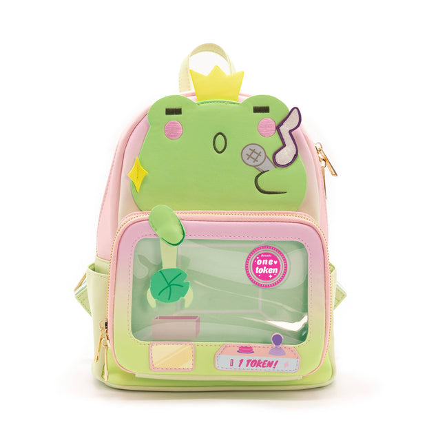 Claw Machine Pin Collector Backpack - Singing Frog