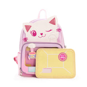 Pin Collection Backpack - Friendly Kitty