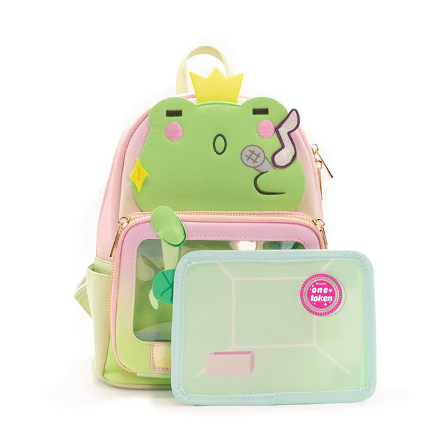 Claw Machine Pin Collector Backpack - Singing Frog