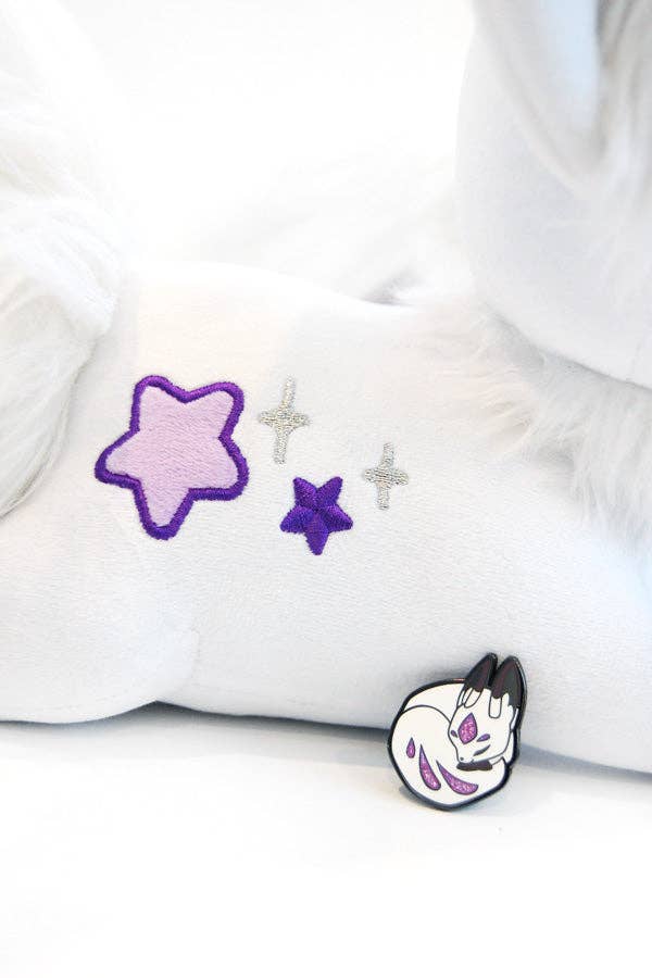 Floral Frolic Purple Moon Queenie Fox Plush