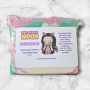 Demon Slayer Nezuko Inspired Goat Milk Soap