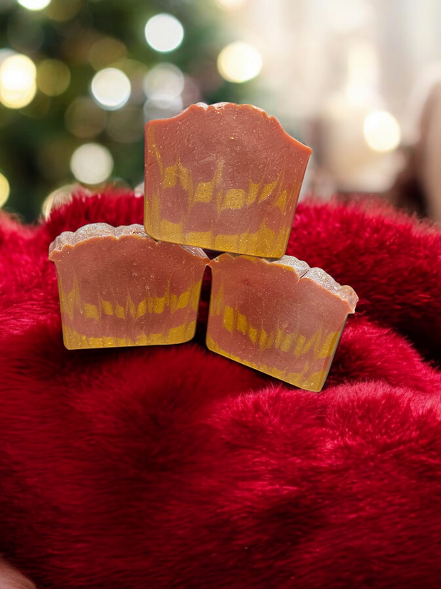 Holiday - Spiced Cranberry Goat Milk Soap