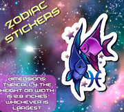 Zodiac Animal Stickers - The Otaku Nook