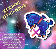 Zodiac Animal Stickers - The Otaku Nook