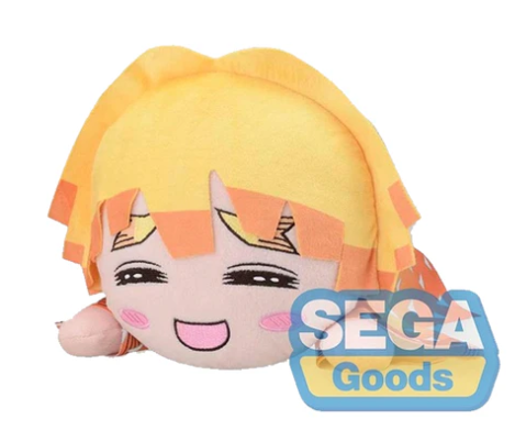 SEGA: Nesoberi Lay-Down Plush: Demon Slayer: Kimetsu no Yaiba - Zenitsu Agatsuma (Smiling) SP Plush