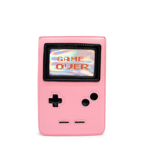 CLOSEOUT! Retro 8-Bit Gamer Handbag: Pink