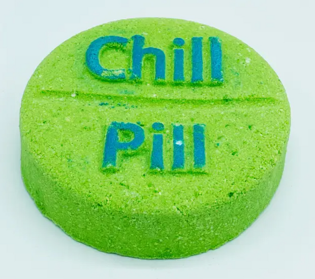Chill Pill Bath Bomb: Unwind with Lavender & Bergamot