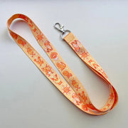 Orange Pokemon Lanyard
