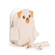 CLOSEOUT! Halloween GLOW-IN-THE-DARK Ghost Dog Handbag