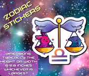 Zodiac Animal Stickers - The Otaku Nook