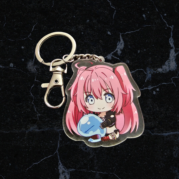 Character Keychains - Slime: Vibrant Anime Accessory Bliss