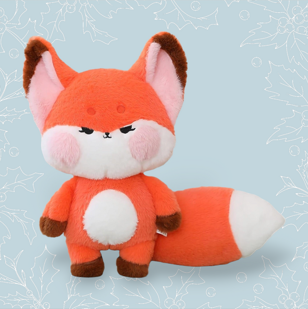 Orange Asian Fox Plush