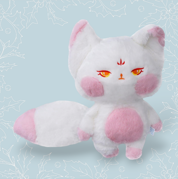 Pink Asian Fox Plush