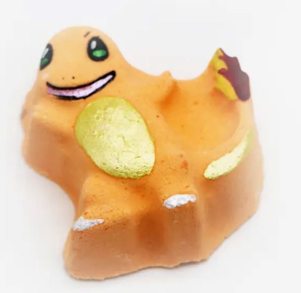 Videogame - Pocket Monster Fire Lizard Bath Bomb