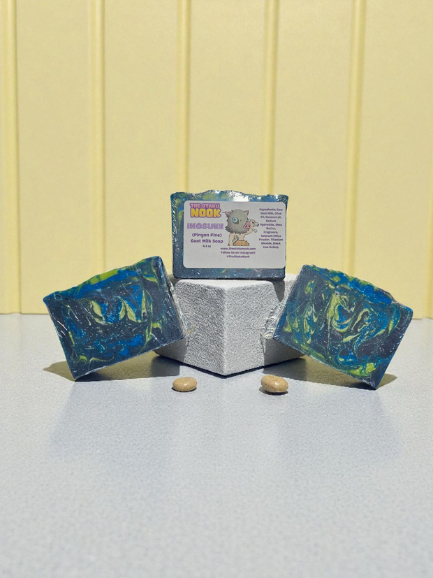 Demon Slayer Inosuke Hashibira Inspired Goat Milk Soap (Beast Breathing)
