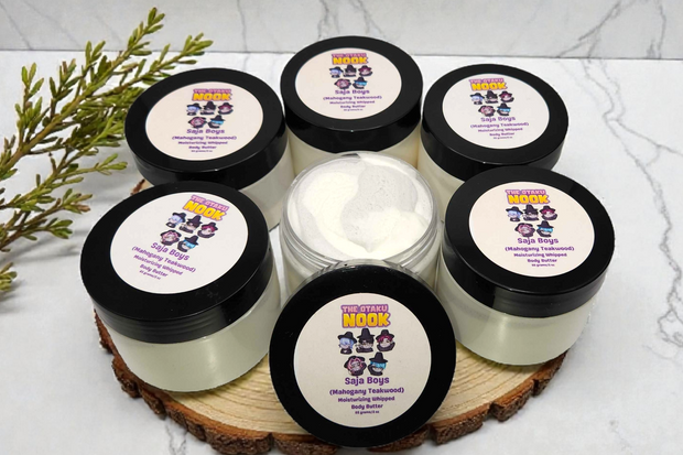 Saja Boys (Mahogany Teakwood) Quadruple Whipped Body Butter