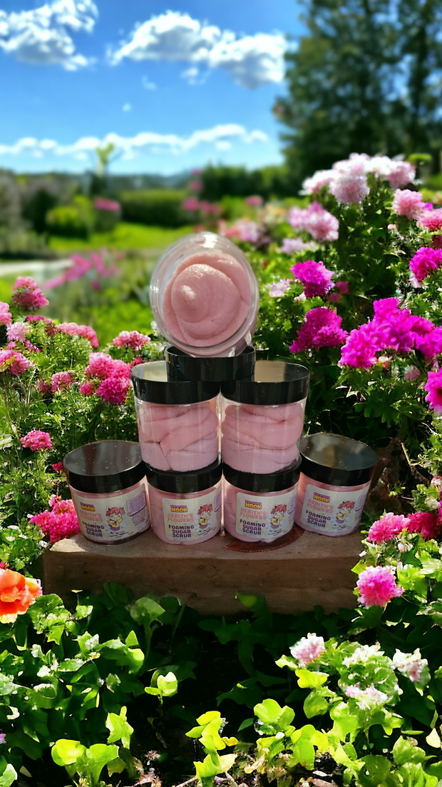 Foaming Sugar Scrubs