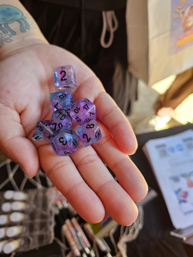 Mizuki's Hoard Acrylic/Resin/Liquid Core Dice Blind Bag