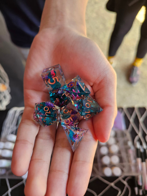 Mizuki's Hoard Acrylic/Resin/Liquid Core Dice Blind Bag