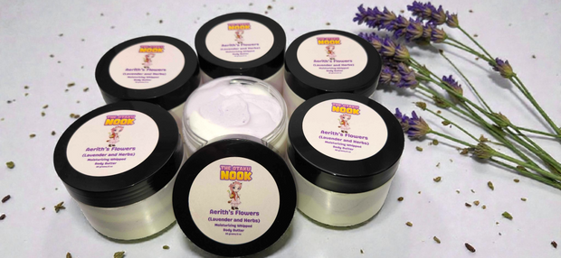 Aerith's Flowers Quadruple Whipped Body Butter