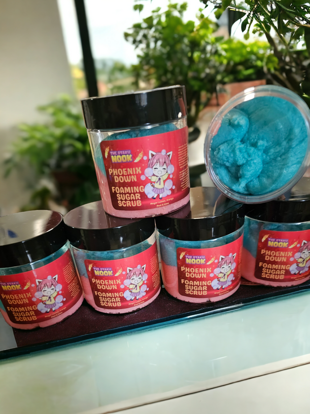 Foaming Sugar Scrubs