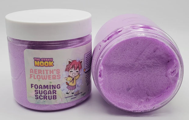 Foaming Sugar Scrubs - The Otaku Nook